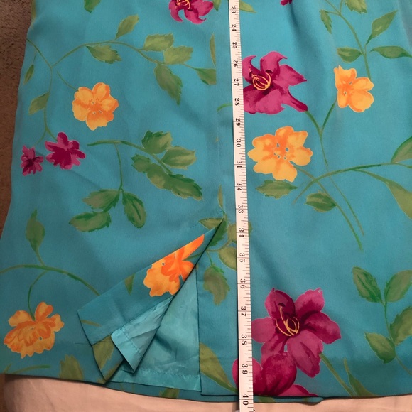 Vintage David warren floral dress - Picture 5 of 7